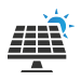Solar power logo