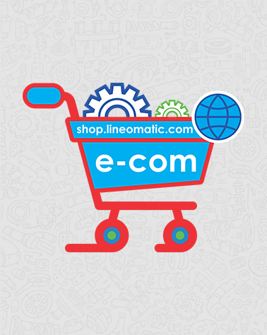 Shopping cart logo of lineomatic