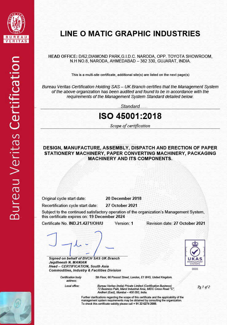 Bureau veritas certification