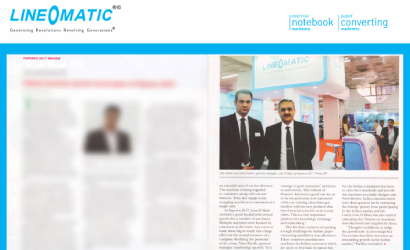 Yet another successful edition of Paperex for Lineomatic