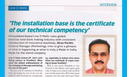 ‘The installation base is the certificate of our technical competency’