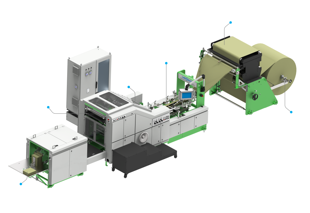 Square Bottom Paper Bag Machine