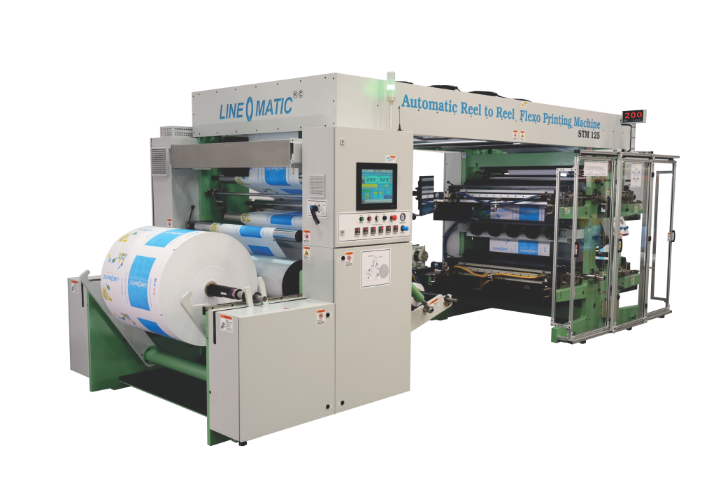 Automatic Reel To Reel Flexo Printing Machine 