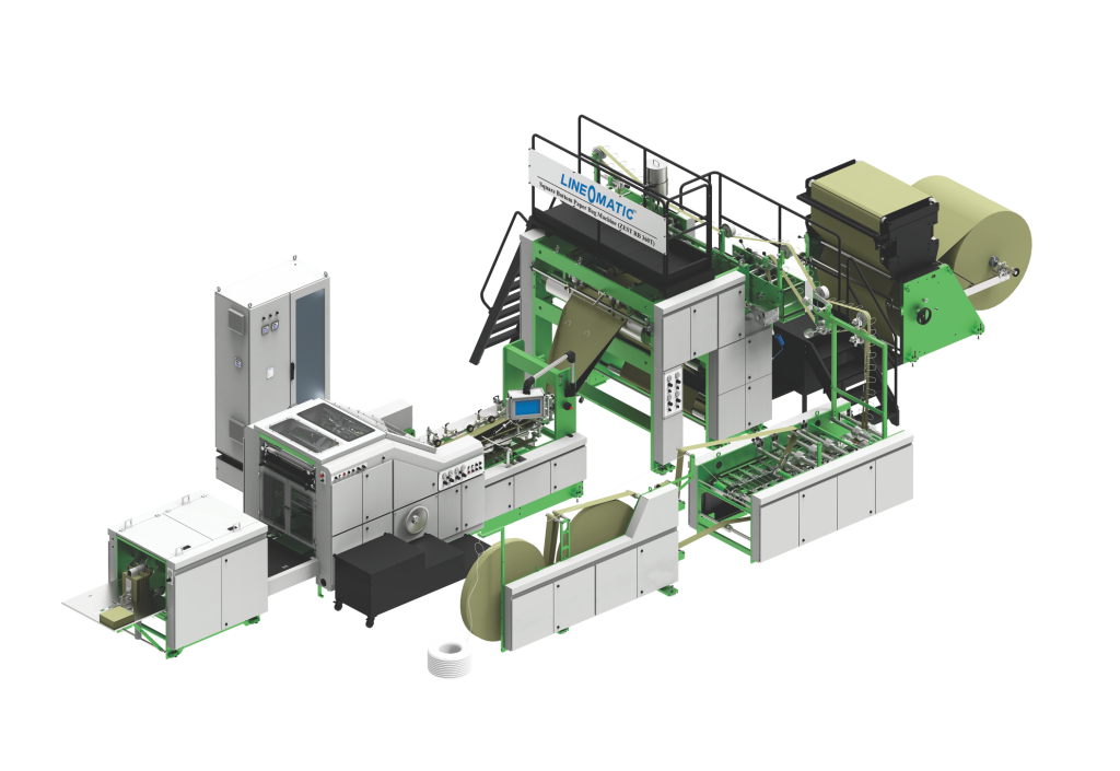 Square Bottom Paper Bag Machine