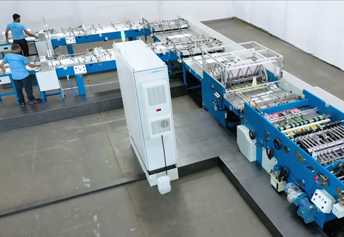 Automatic book Binding Line For Central Sewn Books COMPO B104