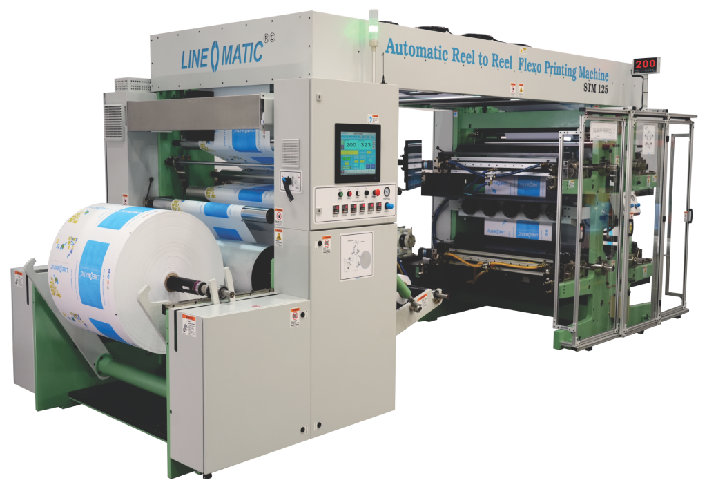 Automatic Reel To Reel Flexo Printing Machine 