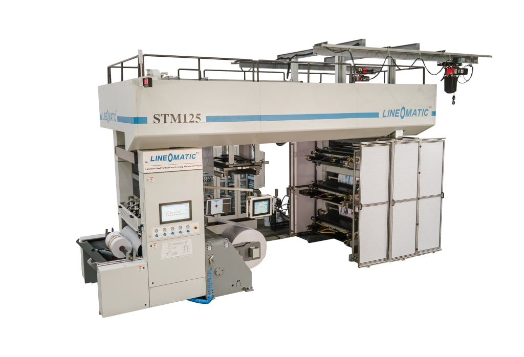 Automatic Reel To Reel Flexo Printing Machine 