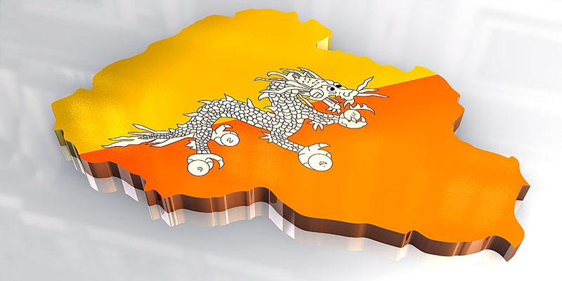 Bhutan Map Image