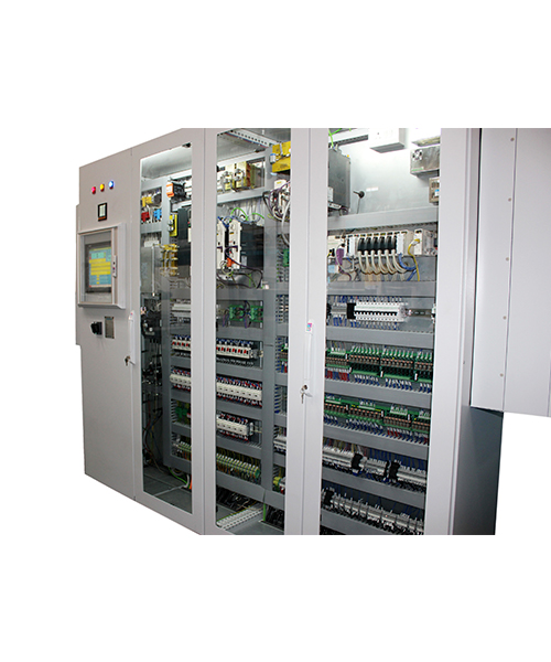 Hi-tech Control Panel with HMI-PLC
